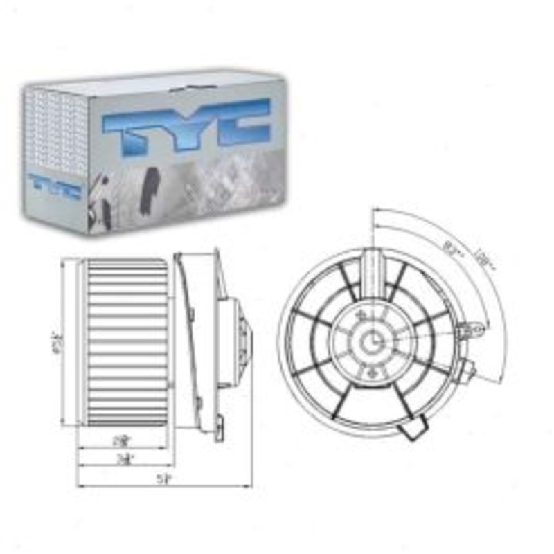 TYC Front HVAC Blower Motor for 2008-2015 Nissan Rogue