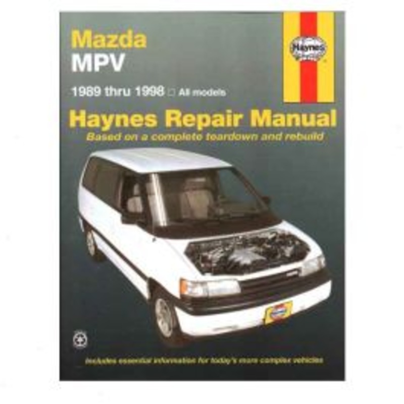 Haynes Repair Manual for 1989-1998 Mazda MPV
