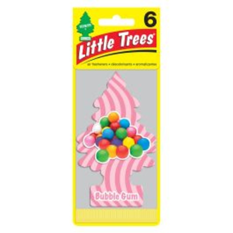 Little Trees Bubble Gum Air Freshener Home Car 6-12-24-48-96-144 pc