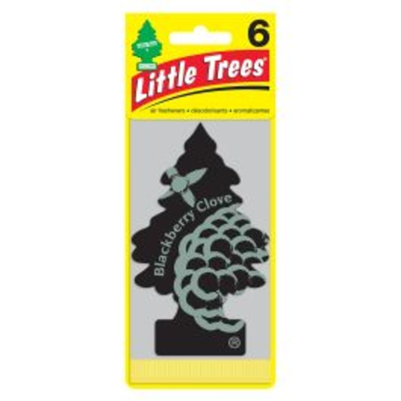 Little Trees Blackberry Clove Air Freshener Home Car 6-12-24-48-96-144 pc