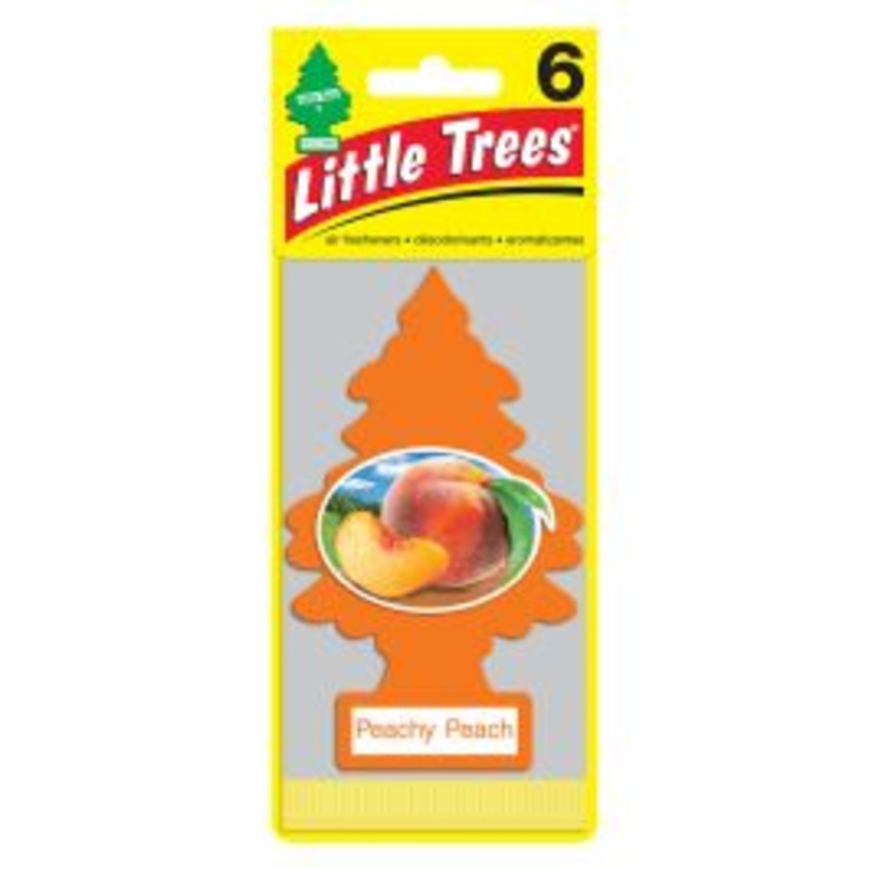 Little Trees Peachy Peach Air Freshener Home Car 6-12-24-48-96-144 pc