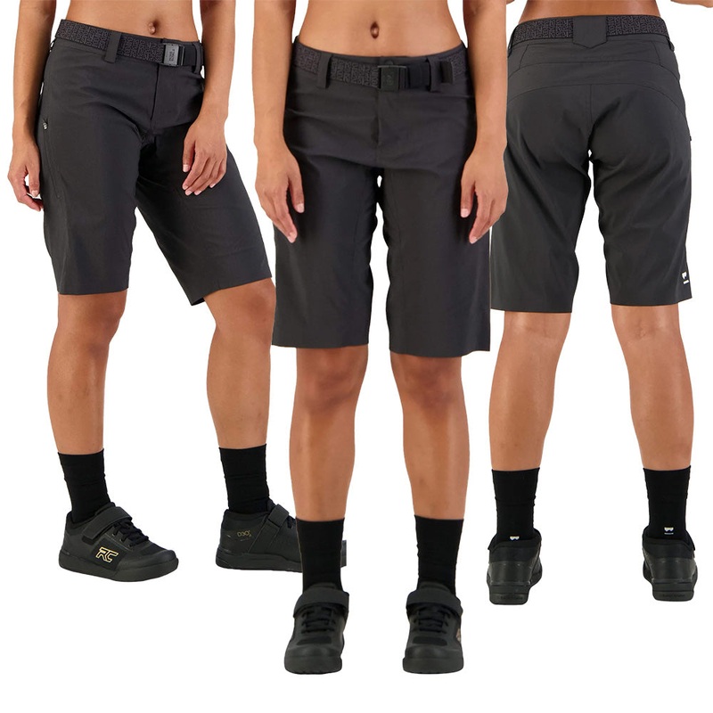 Mons Royale Virage Women's Shorts - Women's XL - Black